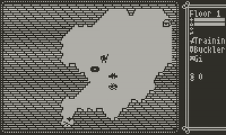 Animated image of gameplay to show what basic combat looks like.