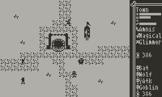 Animated image of gameplay to show the donating of money to the library.
