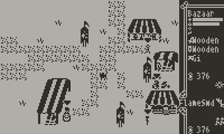 Animated image of using return scrolls.