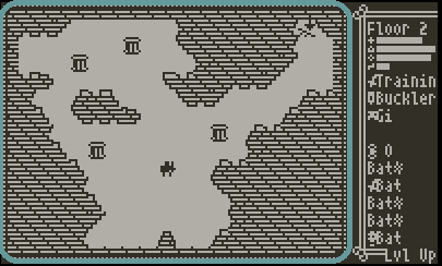 Image of the game with a ring around the main play area.