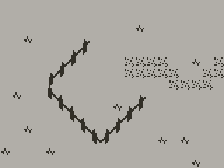 An image of the southwest part of the town.